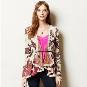 Anthropologie Moth Pleiades Cardigan